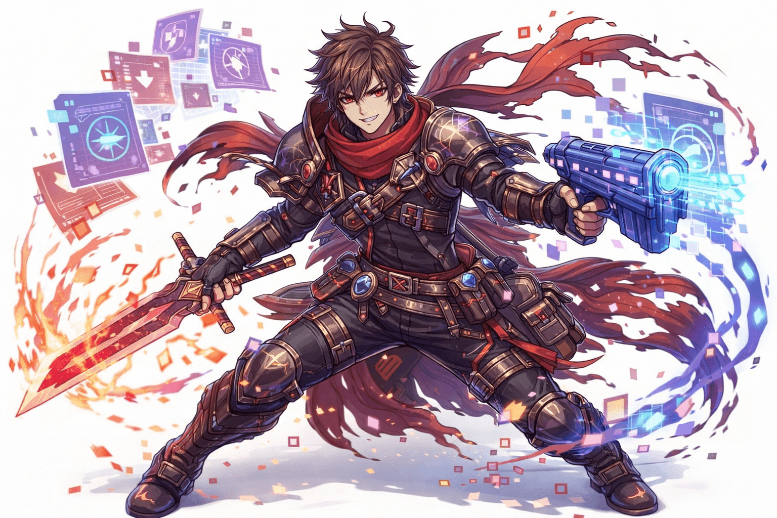 傭兵のイラスト